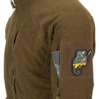 Куртка Helikon-Tex ALPHA Tactical - Grid Fleece, Coyote 2XL/Regular (BL-ALT-FG-11) - изображение 5