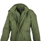 Куртка Helikon-Tex M65 - NyCo Sateen, Olive green 3XL/Regular (KU-M65-NY-02) - зображення 5