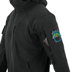 Куртка Helikon-Tex Alpha Hoodie - Grid Fleece, Black 3XL/Regular (BL-ALH-FG-01) - изображение 5