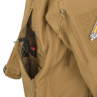 Куртка Helikon-Tex GUNFIGHTER - Shark Skin Windblocker, Coyote 2XL/Regular (KU-GUN-FM-11) - изображение 10