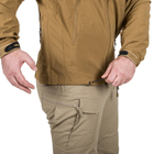 Куртка Helikon-Tex Cougar Qsa + Hid - Soft Shell Windblocker, Coyote 3XL/Regular (KU-CGR-SM-11) - зображення 11