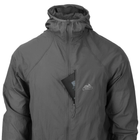 Куртка Helikon-Tex TRAMONTANE Wind Jacket - WindPack Nylon, Shadow grey 3XL/Regular (KU-TMT-NL-35) - изображение 7