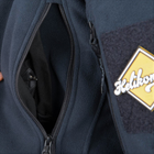 Куртка Helikon-Tex LIBERTY - Double Fleece, Navy blue 2XL/Regular (BL-LIB-HF-37) - изображение 5