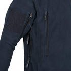 Куртка Helikon-Tex LIBERTY - Double Fleece, Navy blue 2XL/Regular (BL-LIB-HF-37) - изображение 11