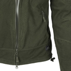 Куртка Helikon-Tex ALPHA Tactical - Grid Fleece, Olive Green M/Regular (BL-ALT-FG-02) - изображение 7