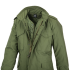 Куртка Helikon-Tex M65 - NyCo Sateen, Olive green XL/Regular (KU-M65-NY-02) - изображение 5