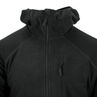 Куртка Helikon-Tex Alpha Hoodie - Grid Fleece, Black L/Regular (BL-ALH-FG-01) - изображение 8