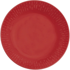 Тарілка обідня Aida Life in Colour Confetti Chili з рельєфною порцеляною 24 см (5709554134661) - зображення 1