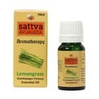 Olejek eteryczny Sattva Ayurveda lemongrasowy 10 ml (5903794180963) - obraz 1