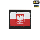 Прапор White/Red/Black Polska Patch MOLLE M-Tac - зображення 3