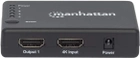 Przełącznik wideo Manhattan 207706 HDMI 4K/30Hz HDCP 1.4 (766623207706) - obraz 3