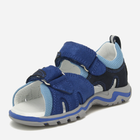 Дитячі шкіряні сандалії для хлопчика Bartek 16187-007 28 Темно-сині (5903607642169) - зображення 4