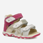 Дитячі шкіряні сандалії для дівчинки Bartek 11708-020 24 Рожеві (5903607811770) - зображення 2