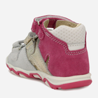 Дитячі шкіряні сандалії для дівчинки Bartek 11708-020 24 Рожеві (5903607811770) - зображення 3