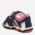 Дитячі шкіряні сандалії для дівчинки Bartek 16176-010 30 Темно-синій/Рожевий (5903607814061) - зображення 5