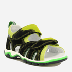 Sandały chłopięce skórzane Bartek 16187-018 28 Czarny/Zielony (5904699020651) - obraz 2