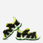 Sandały chłopięce skórzane Bartek 16187-018 30 Czarny/Zielony (5904699020675) - obraz 6