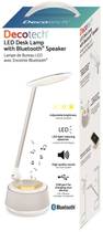 Lampka biurkowa LED z głośnikiem Bluetooth Lexibook BTL030 Lights and Sound Biała (3380743055633) - obraz 7