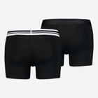 Набір чоловічих трусів 2 штуки Puma Placed Logo Boxer 2p 90651903 S Чорний (8718824117089) - зображення 2