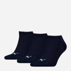 Набір жіночих шкарпеток 3 пари Puma Unisex Sneaker Plain 3P 90680727 35-38 Темно-синій (8718824423029) - зображення 1