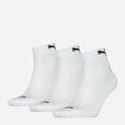 Набір чоловічих шкарпеток 3 пари Puma Cushioned Quarter 3P Unisex 90794302 43-46 Білий (8720245028967) - зображення 1