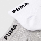 Komplet damskich szkarpetek 2 pary Puma Women Cat Logo Rib Sneaker 2p 93819201 39-42 Biały/Szary (8720245489287) - obraz 2
