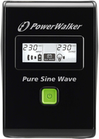 ДБЖ PowerWalker VI 600 SW IEC 600VA (360W) Black (10120061) - зображення 2