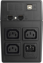 UPS PowerWalker VI 600 SW IEC 600VA (360W) Black (10120061) - obraz 3