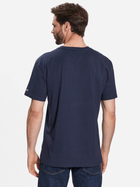 Koszulka męska luźna Tommy Jeans DM0DM16825-C87 2XL Granatowa (8720644518625) - obraz 2