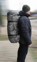 Баул-рюкзак тактичний 100 л піксель - изображение 11