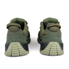 Тактические кожаные кроссовки Oksy Tactical летние с сеткой треккинговые Olive размер 44 - изображение 7