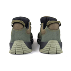 Тактичні шкіряні кросівки Oksy Tactical демісезонні трекінгові Olive розмір 45 - зображення 10
