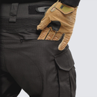 Тактичні штани UATAC Gen 5.4 Black з наколінниками XS - зображення 11