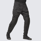 Тактические штаны UATAC Gen 5.4 Black с наколенниками L - изображение 1