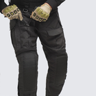 Тактические штаны UATAC Gen 5.4 Black с наколенниками XXL - изображение 4