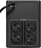 UPS Eaton 5E 1200 USB FR Gen2 1200VA (660W) Black (5E1200UF) - obraz 3