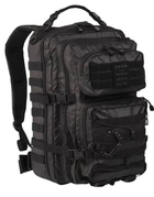 Рюкзак тактический MilTec Assault SM Tactical 36 л Черный (14002288) с местом для гидратора - изображение 1