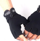 Тактические перчатки 5.11 короткопальцевые чёрные M - изображение 1