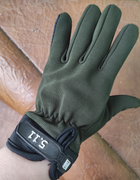Тактичні рукавички 5.11 повнопалі зелені M - зображення 3