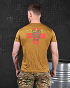Тактическая потоотводящая футболка Odin Medical coyot XL - изображение 7