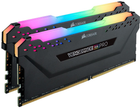Оперативна пам'ять Corsair DDR4-3200 16384MB PC4-25600 (Kit of 2x8192) Vengeance RGB PRO Black (CMW16GX4M2Z3200C16) - зображення 2