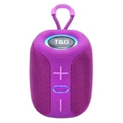 Портативная Bluetooth колонка TG658 8W с RGB подсветкой Purple