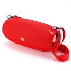 Портативная Bluetooth колонка TG534 SD IPX5 с ремешком Red
