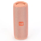 Портативная Bluetooth колонка TG365 1200 mAh с ремешком Pink