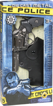 Pistolet Pulio Gonher Police Revolver With Holster (8410982043308) - obraz 1