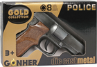 Пістолет Pulio Gonher Золота колекція поліції (8410982012519) - зображення 1