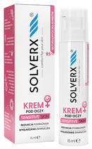 Krem pod oczy Solverx Sensitive Skin for Women skóra wrażliwa i naczyniowa 15 ml (5907479384370) - obraz 1