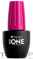 Primer Silcare Base One bezkwasowy płyn zwiększający przyczepność żelu lub masy akrylowej do płytki paznokcia 9 ml (5902560526295) - obraz 1