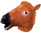 Маска коня Mikamax 32 x 26.5 x 5 см коричнева (8717928058090) - зображення 1