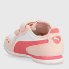 Buty sportowe dziecięce dla dziewczynki na rzepy Puma Cabana Racer SL 20 V PS 38373009 28 Biały/Różowy (4065452684624) - obraz 3